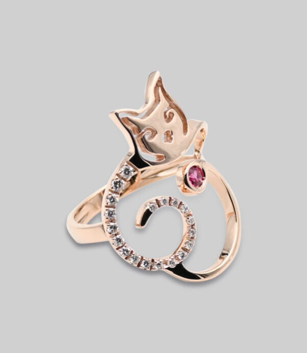 AFFINITY - Pink Gold Kitty
